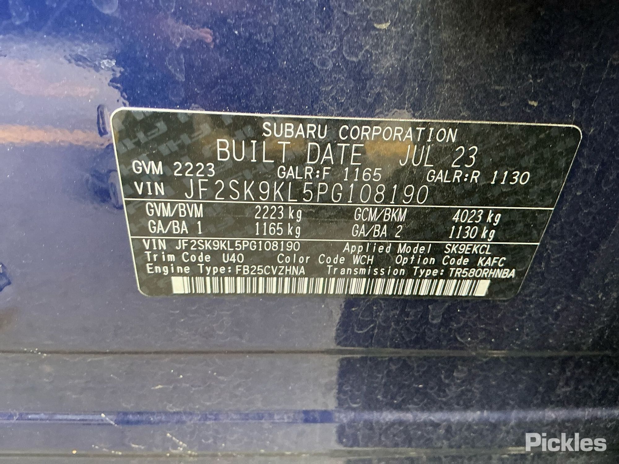 Vehicle photo